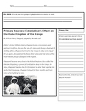 Activity for Colonialism Lesson - Impact of Colonialism