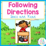 Activity on Following Directions