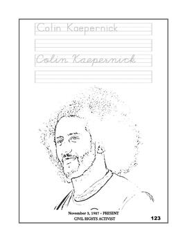 colin kaepernick coloring pages