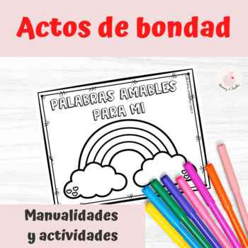 Preview of Actos de Bondad - Spanish Kindness Act Activities