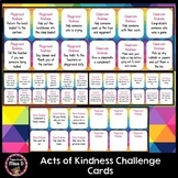 Acts of Kindness Challenge Cards