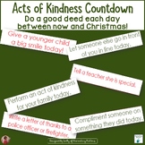 Acts of Kindness Holiday Countdown