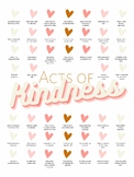 Acts of Kindness Poster