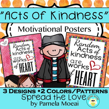 Preview of Acts of Kindness Posters!