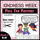 Acts of Kindness Pull Tabs | Kindness Tear Sheet Flyers | 