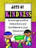 Acts of Kindness Worksheets-Ages 6-9