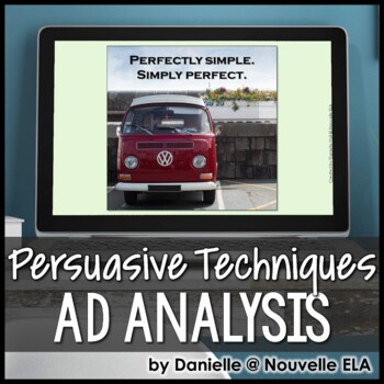 Preview of Ad Analysis Review - Persuasive Techniques and Media Literacy - Advertisements