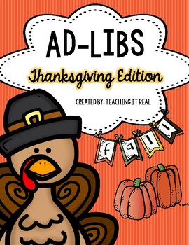 Preview of Ad Libs (Thanksgiving Edition) (Mad Libs)