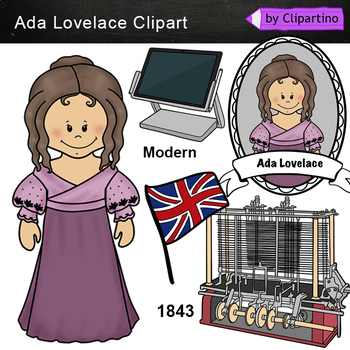 Preview of Ada Lovelace Clipart