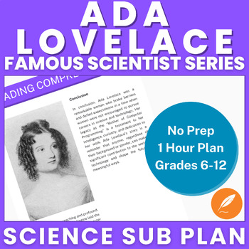 Preview of Ada Lovelace: Computing History Women in STEM Technology (NO PREP) Activities++