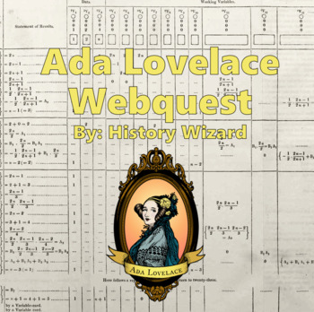 Preview of Ada Lovelace Webquest