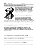 Ada Lovelace and Algorithms