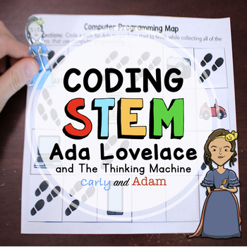 Preview of Ada Lovelace Unplugged Coding Activity