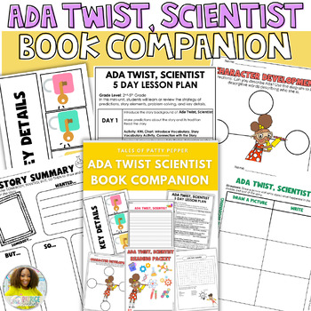 Preview of Ada Twist Book Companion