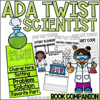 Preview of Ada Twist Scientist Activities Women's History Month Read Aloud Comprehension