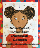 Ada Twist Scientist Inspired Portrait Lesson