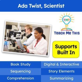 Preview of Ada Twist Scientist Read Aloud Activities