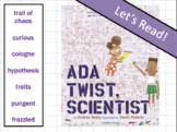 Ada Twist, Scientist by Andrea Beaty: Vocabulary Visuals (