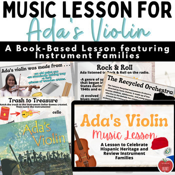 Preview of Ada's Violin Music Lesson | Recycled Orchestra of Paraguay | Music Books