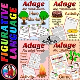 Adage Bundle, Activity, Writing, and Games