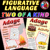 Adage or Proverb Activities, Two of a Kind
