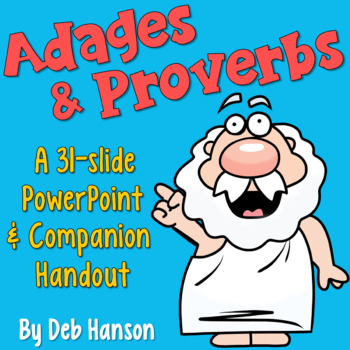 Preview of Adages and Proverbs PowerPoint Lesson