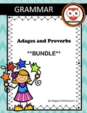 Adages and Proverbs Bundle