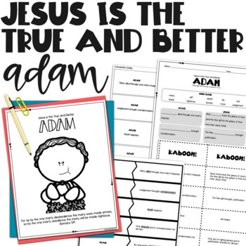 Preview of Adam | Gospel-Centered Bible Lessons | Bible Study | Bible Stories | Elementary