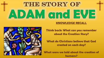 Preview of Adam and Eve - Assembly/ Collective Worship!