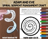 Adam and Eve, Bible Craft for Kids, spiral serpent, The Fa