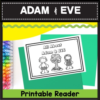 Adam and Eve in the Garden Bible Lesson and Activities Preschool ...