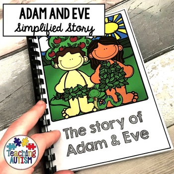 Preview of Adam and Eve Bible Story Simplified