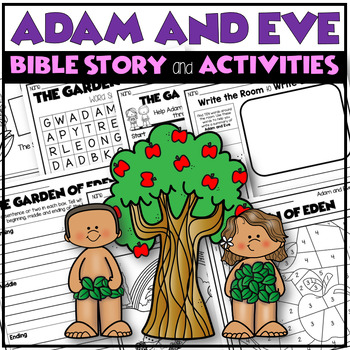 Adam and Eve | Garden of Eden | Activities for Church or Sunday School
