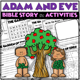 Adam and Eve | Garden of Eden | Activities for Church or S