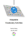Adaptable Vocabulary Activities (2-5) - A Lab Task, 2 Game