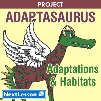 Preview of Adaptasaurus - Science Projects & PBL