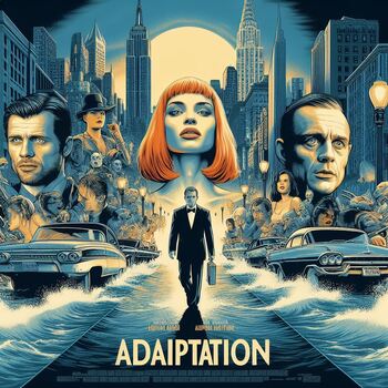 Preview of Adaptation (2002) Movie Viewing Guide: Summary/Vocabulary/Questions