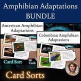 Adaptation Card Sort Activity BUNDLE | Amphibians