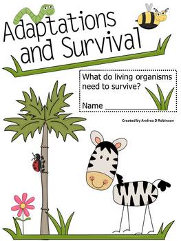 Preview of Adaptations & Survival Packet for Science!