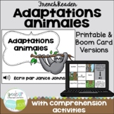Adaptations animales French Animal Adaptations Reader | Pr