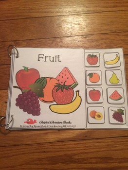 Adapted Adventure Books! - Fruit by SpeechBop | Teachers Pay Teachers