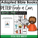 Adapted Bible Books Peter Finds A Coin in A Fish's Mouth