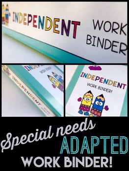 Preview of Adapted Binder Bundle- Special Needs