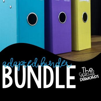 Preview of Adapted Binders for Special Education - GROWING BUNDLE