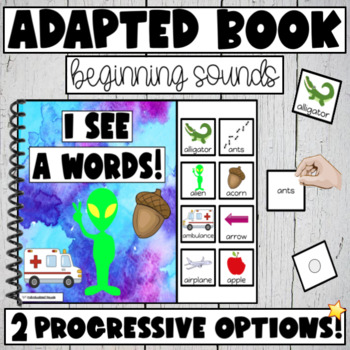 Preview of FREE Adapted Book - /A/ Sounds - Matching, Labelling & Writing Words!