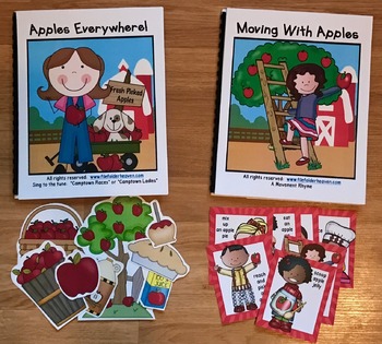 Preview of Apples Adapted Books--"Apples Everywhere" and "Moving With Apples"
