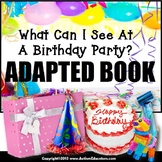 Adapted Book for Special Education BIRTHDAY PARTY