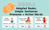 Adapted Book Bundle: Simple Sentences