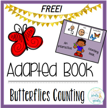 Preview of Adapted Book: Butterflies Spring Counting