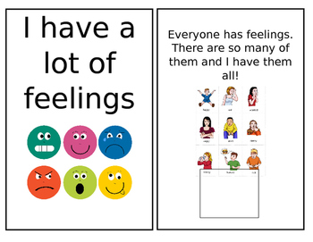 Preview of Adapted Book-Feelings